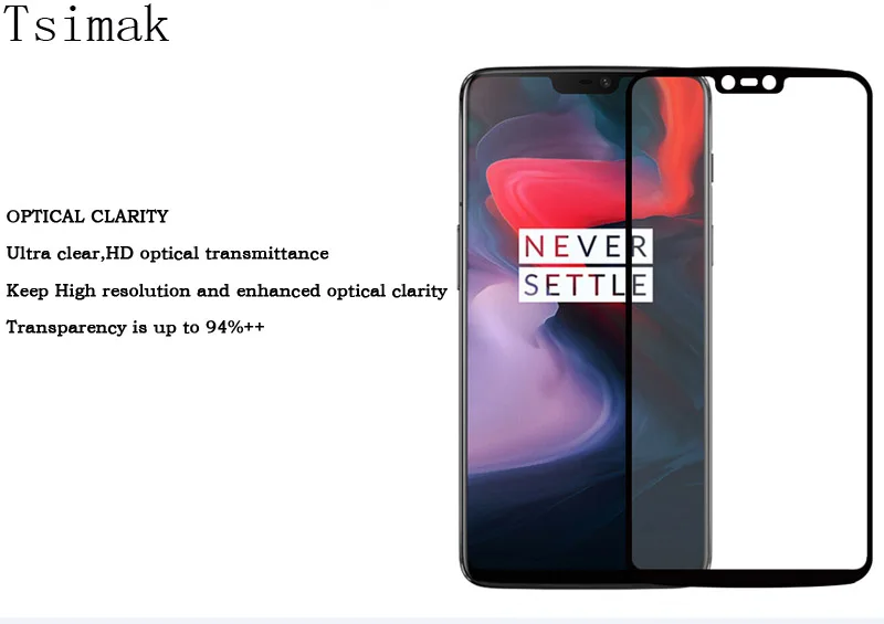 Tsimak закаленное стекло для Oneplus 3 3t 5 5T 6T 7 Pro защита экрана полное покрытие стекло защитная пленка