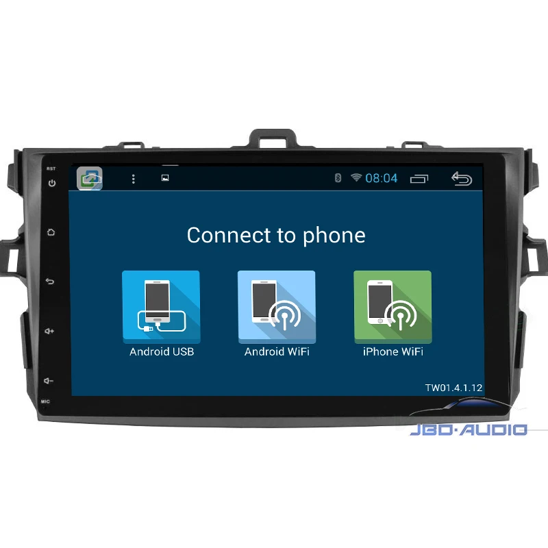 For toyota Corolla 2009-2011 android car radio 8.1 system with FM AM Bluetooth USB full touch capacitive screen gps | Автомобили и