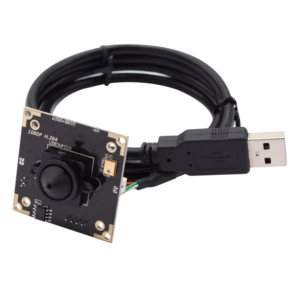 3MP WDR full hd 1080p h.264 usb модуль камеры 2 0 мегапиксельная otg UVC веб камера 2mp с микрофоном