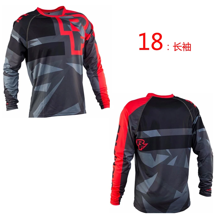 2018 новые горные велосипед длинные рукава Велосипеды Джерси DH MX RBX MTB Гонки одежда