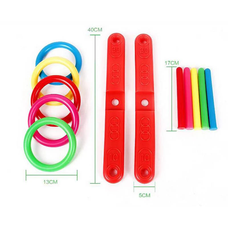 1pcs NEW Hoop Ring Toss Plastic Quoits Garden Game Pool Toy Outdoor Fun Set toys for children Puzzle parent-child toy | Игрушки и хобби