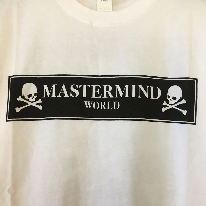 Новый стиль Mastermind Япония футболка для мужчин и женщин 1:1 высокое качество Хлопок