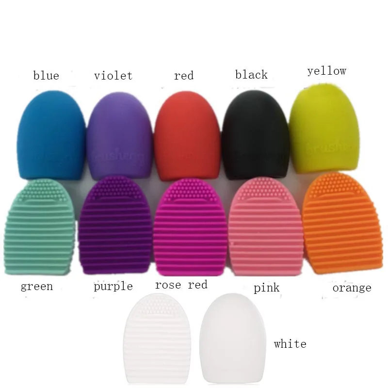 Силиконовая щетка для очистки яиц 11 видов цветов Pro очищающее средство