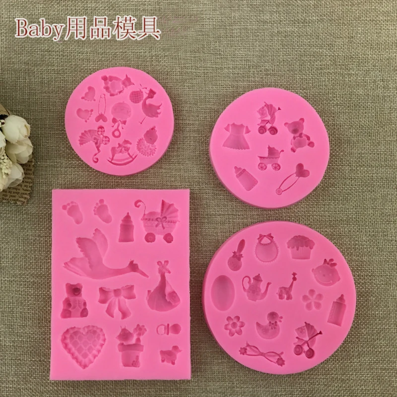 Sugarcraft детские игрушки из мультфильма помадка кекс украшения формы торт