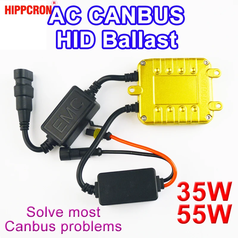 Hipppcron Высокое качество Canbus переменный ток балластный резистор 35 Вт/55 Вт для HID XENON
