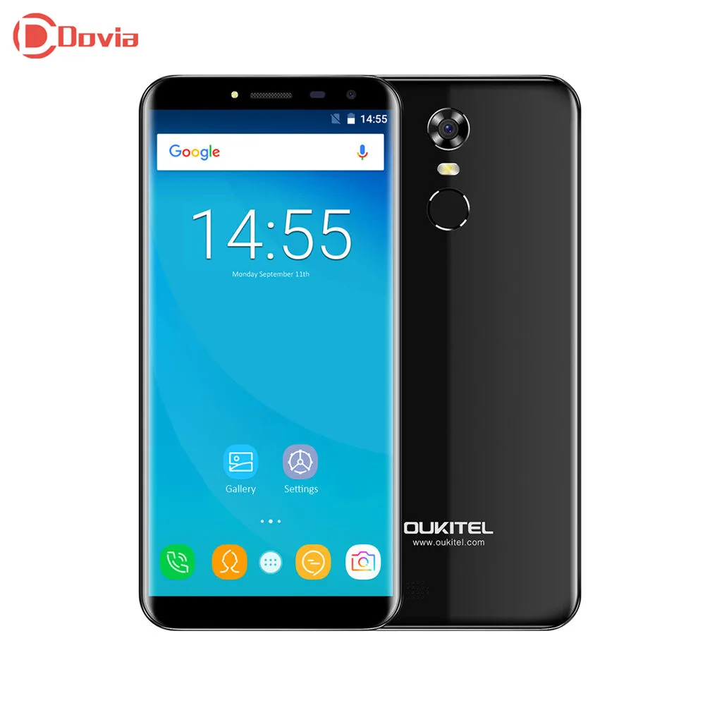 OUKITEL C8 2 GB 16 3g Смартфон Oukitel 5 &quotHD дисплей бесконечности мобильный телефон задний