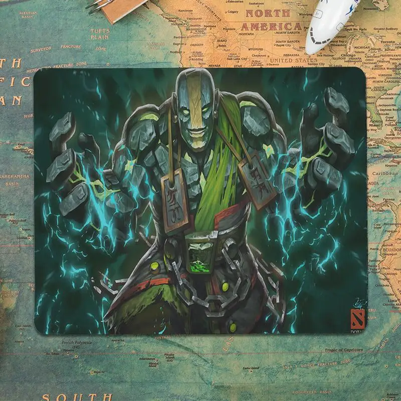 Yinuoda красивые аниме принтами из игр Warcraft и Dota 2 дух земли прочной резины Мышь