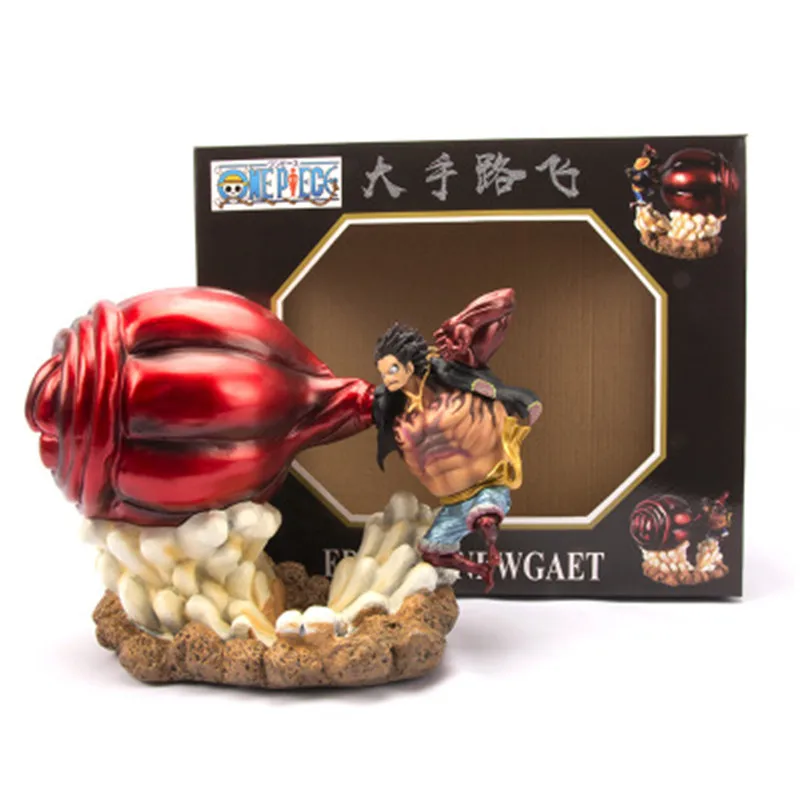 Аниме One Piece Monkey D. Luffy статуя GK Gear четвёртая Луффи полная длина Портрет ПВХ фигурка