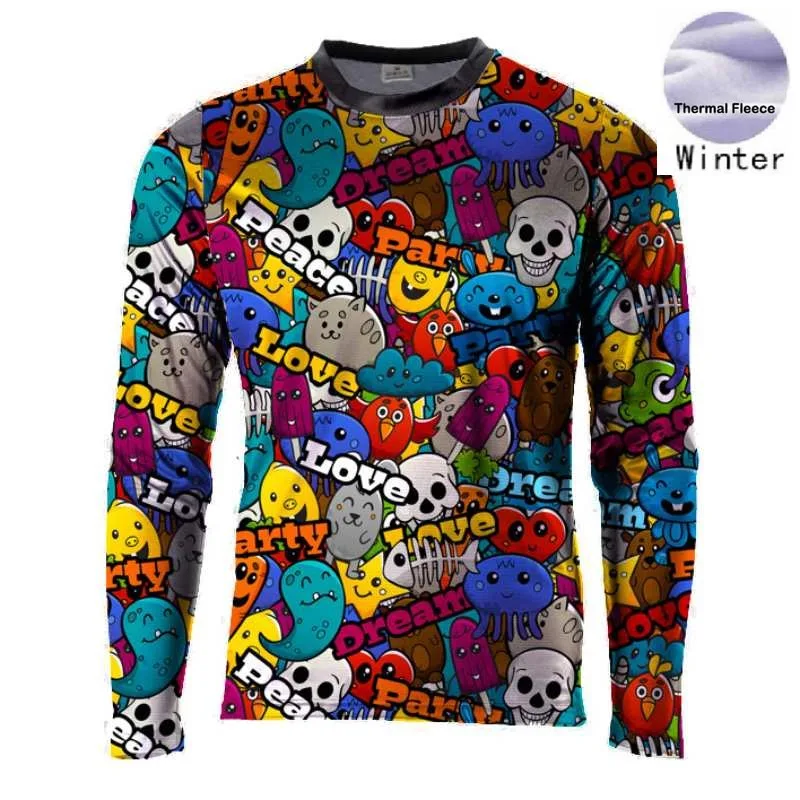 Pro team Men Cycling Jerseys Winter Thermal Fleece Jersey Bicycle Warm MTB Bike Clothing Shirts Multiple choices | Спорт и