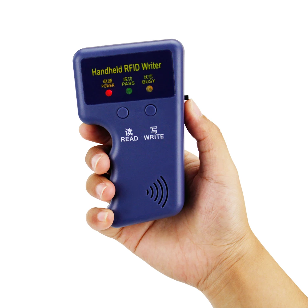 Ручной 125 кГц RFID Дубликатор ключ копировальный считыватель писатель ID карты cloner программист+ 5 ключей+ 5 шт перезаписываемых карт EM4305 T5577