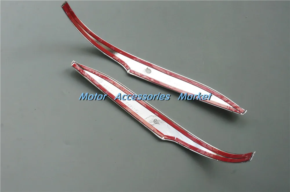 Новинка 2 шт. хромированное зеркало заднего вида сигнальная Накладка для Toyota