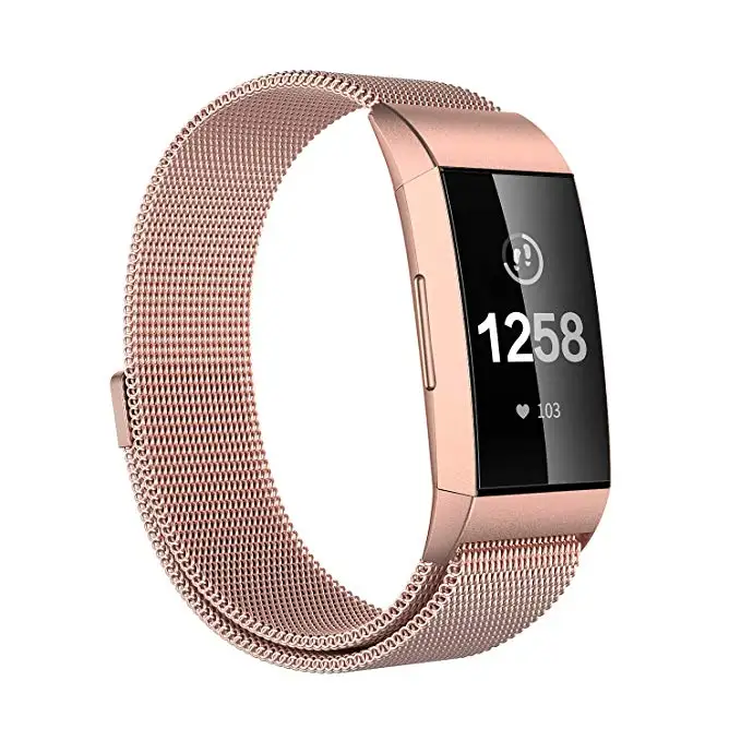 10 цветов Миланская петля заменить ремешок для Fitbit charge 3 часы браслет из нержавеющей стали ремень спортивный браслет для смарт-часов