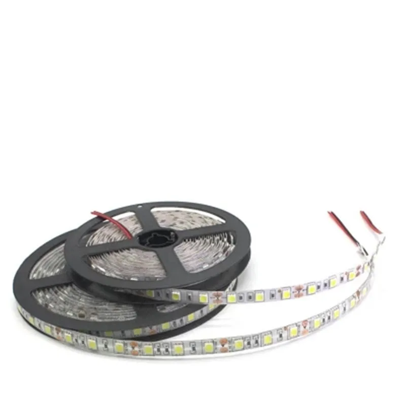 Светодиодная лента водонепроницаемая 5 м 12 В 1 рулон светильник 5050 RGB розовый