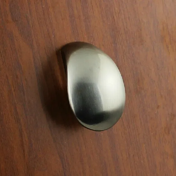 Креативные ручки в виде капли воды блестящие Серебристые ручка для шкафа с