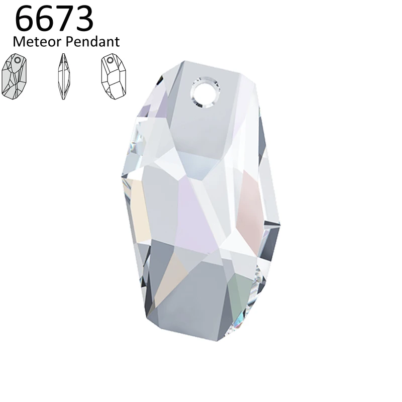 (1 шт.) 100% оригинальный Кристалл от Swarovski 6673 метеоритный кулон изготовленный в
