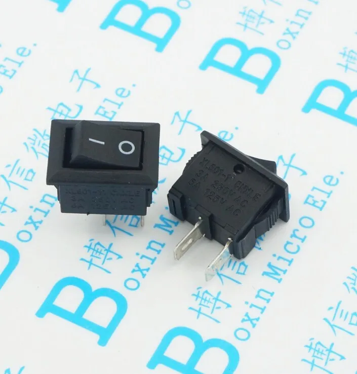 10*15 мм SPST вкл/выкл KCD1 KCD11 2PIN 3pin 117s 250 В/3A клавишный переключатель