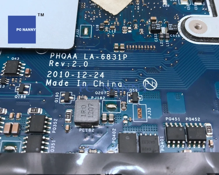 Материнская плата PCNANNY K000121720 PHQAA LA 6831P для ноутбука Toshiba satellite P750 P755 GT540M
