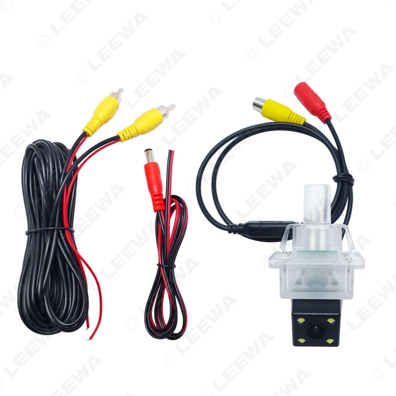 LEEWA HD автомобильная парковочная камера заднего вида с 4LED для Benz E-Class B-Class C-Class S-Class