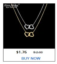DIANSHANGKAITUOZHE Gold Colour Bijoux De Pied Femme Leg Chain Stainless Steel Bracelet Femme Women Double Heart Foot Anklets