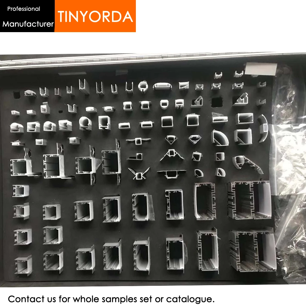 Tinyorda 1000 шт. (длина 1 м) Led профиль Alu канала для 10 мм Светодиодная лента м LED