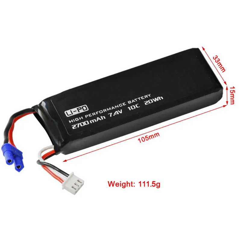 10C 7 4 V 2700 mah Литий Полимерный Аккумулятор литий полимерный для модели самолета