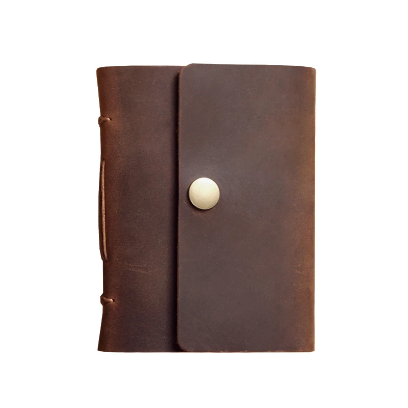 K & KBOOK винтажный бизнес блокнот из натуральной воловьей кожи A7 карманный ручной