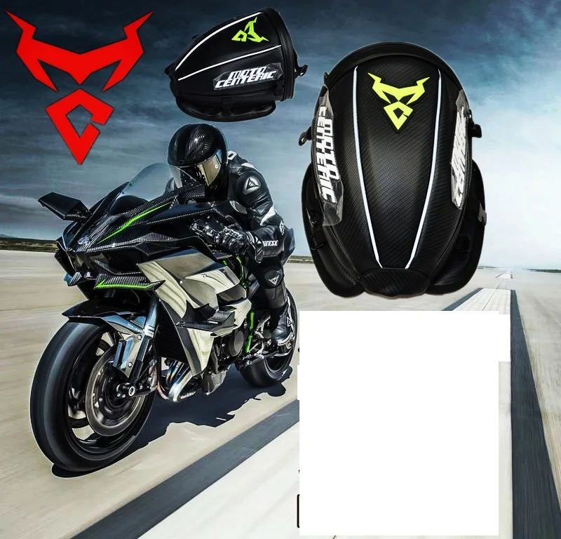 Motocentric ПУ мотоцикл багажник сумки для мотоцикла велосипедные сумки уличные водонепроницаемые сумки многофункциональные сумки отражатель - Цвет: green like photo