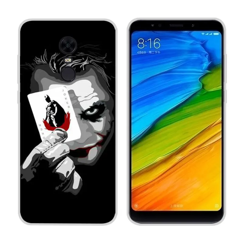 Чехол для телефона Xiaomi Redmi 5 Plus 99 дюйма мягкий силиконовый чехол из ТПУ защитный с