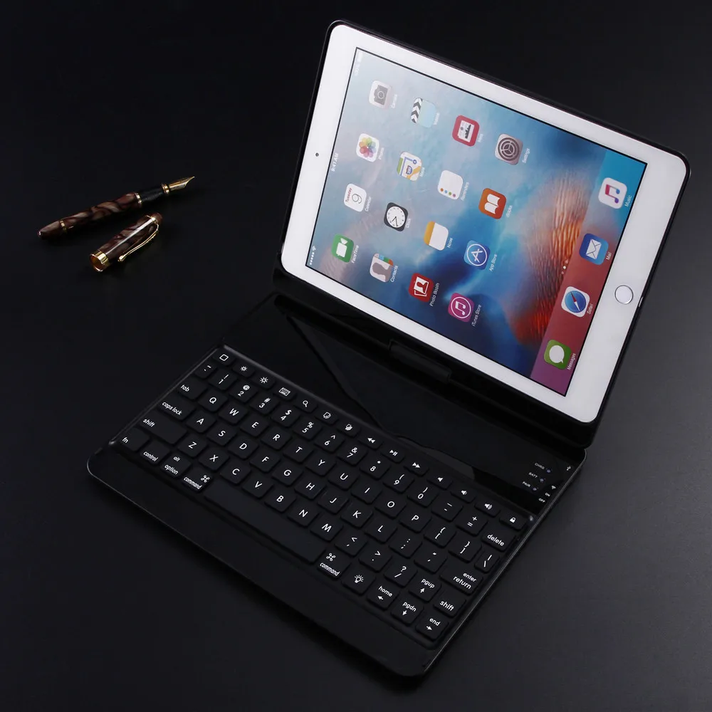 VOBERRY клавиатура для Apple, Беспроводная Bluetooth клавиатура, съемная для Ipad 9,7 дюймов / Pro Air1/Air2 с держателем для карандашей#2