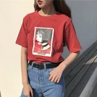 Звездная Королева-JBH Mathilda футболка Леон: профессиональный дизайн персонажа, летняя модная повседневная свободная Милая футболка в стиле Харадзюку