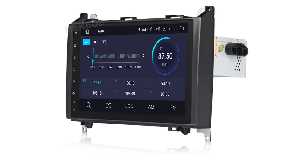 Ips DSP Android 9,0 4G 8 ядерный Автомобильный gps для Benz Sprinter B200 W209 W169 W245 B170 Vito W639 dvd-плеер стерео радио аудио