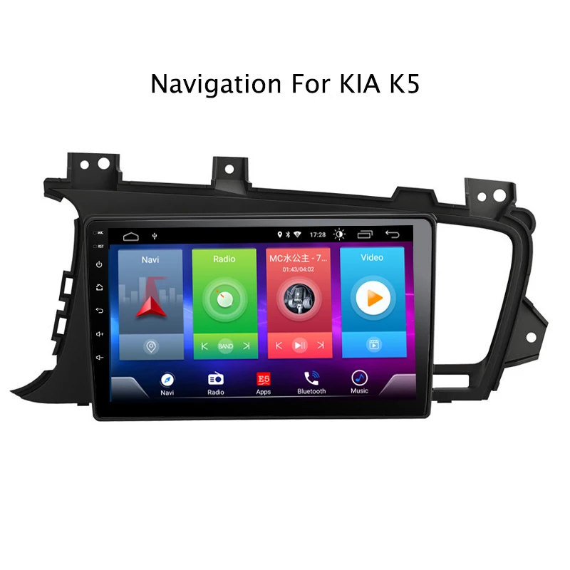 Полный сенсорный экран автомобиля Android 8,1 радио плеер для KIA Optima K5 2011- gps навигация Видео Мультимедиа Встроенный Bluetooth
