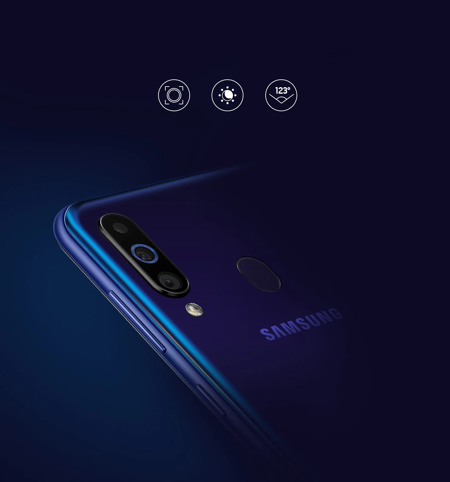 Samsung Galaxy A60 смартфонов 6,3 дюйма FHD+ Snapdragon 675 Octa Core 6 GB 128 GB Android 9,0 тройной-задняя камера NFC мобильный телефон