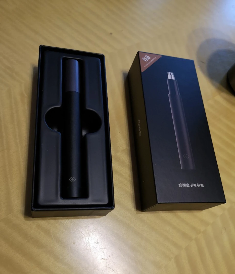 Xiaomi Mijia Электрический мини-триммер для волос в носу HN1 портативная Бритва для ушей в носу, машинка для стрижки волос, водонепроницаемый Безопасный Очиститель для мужчин