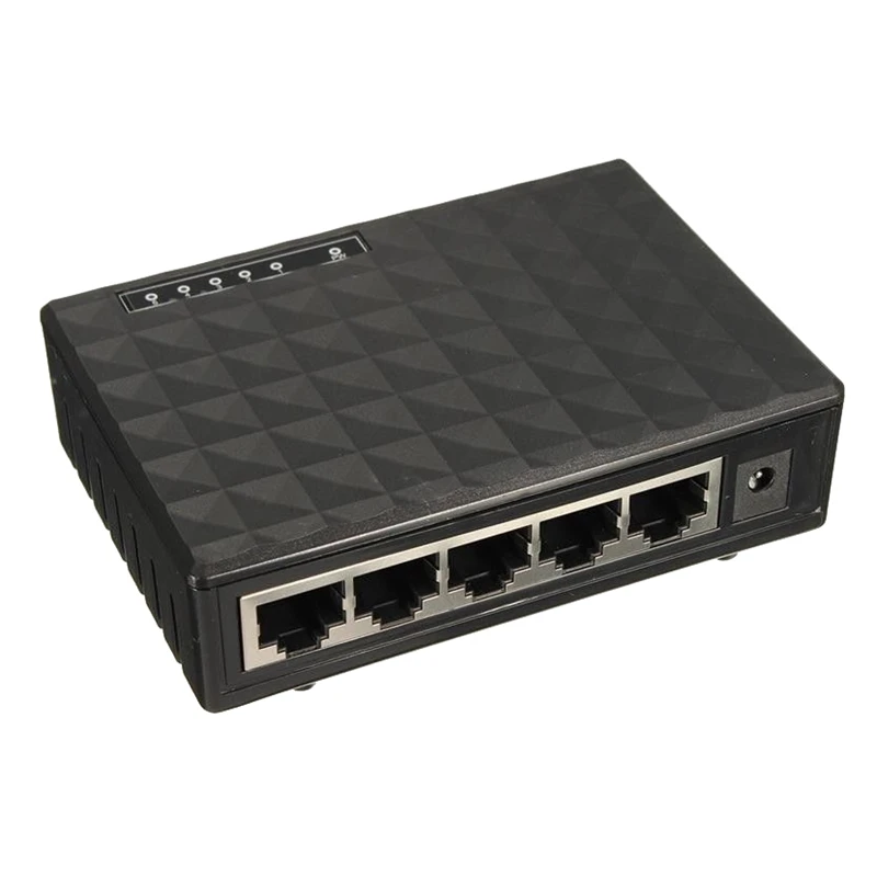 5 портов гигабитный мини сетевой коммутатор 1000 Мбит/с Ethernet интеллектуальный