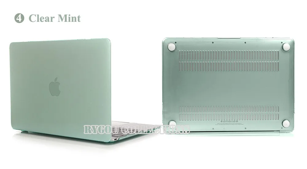 Кристально чистый жесткий чехол для Apple Macbook Air Pro retina 11 12 13 15 дюймов чехол для ноутбука s для Mac Book 11,6 13,3 15,4 дюймов Чехол