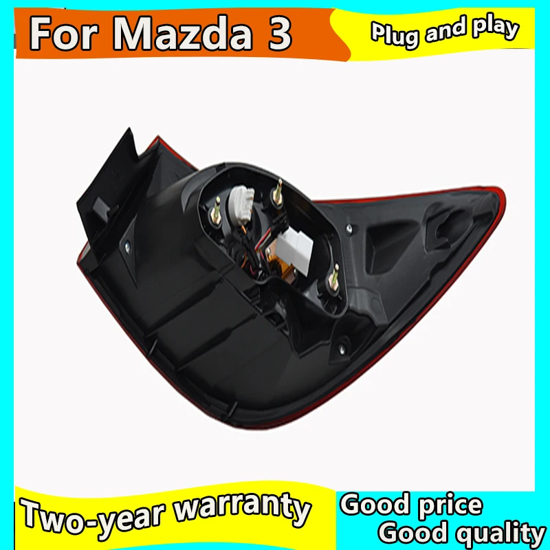 Чехол для автомобильного стайлинга задних фонарей Mazda 3 Mazda3 Axela M3 2014-2019 задние