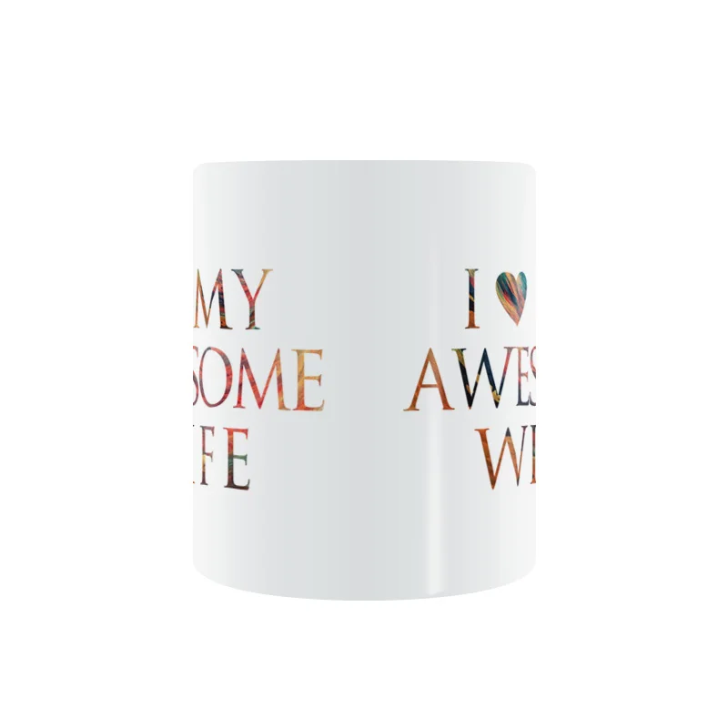 Я люблю свою жену удивительной кружка Кофе молоко Керамика чашки творческий DIY