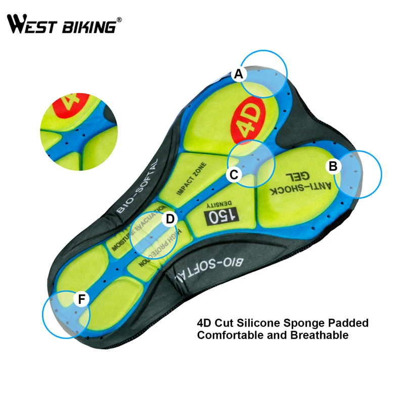 Женские велосипедные гелевые нагрудники 4D шорты дышащие трико для горных дорог