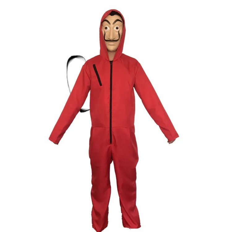 Money Heist The House Of paper La Casa De Papel маскарадный костюм для мужчин и женщин Salvador Dali костюм маска для хеллоуина и карнавала