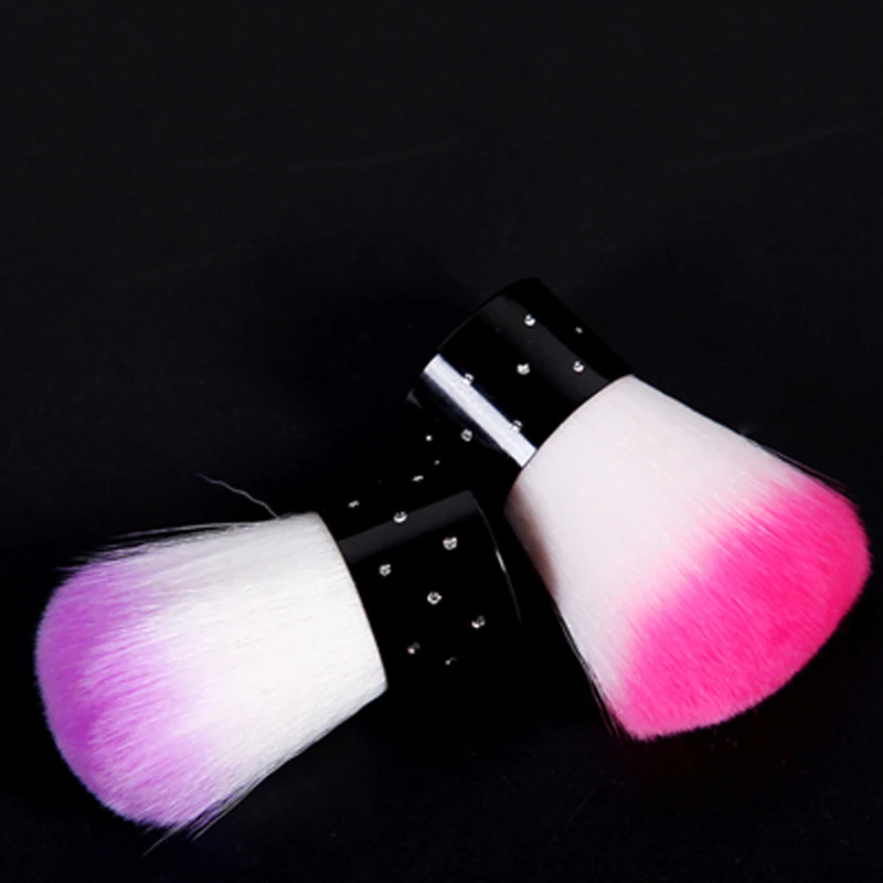 

1Pc Dust Cleaning Nails Brush Soft Acrylic UV Gel Powder Remover Color Brush Manicure Nails Art Tools Care DIY Salon Clean Brush