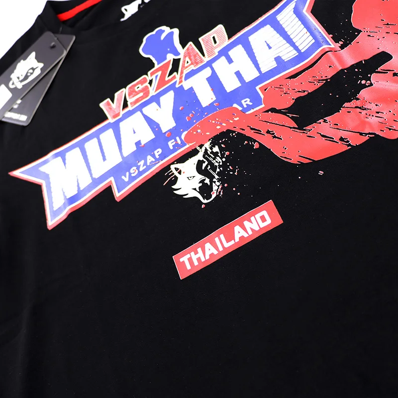 VSZAP MuayThai футболки GarudaMMA бокс Спортивные Бои фитнес эластичные трико брюки толстовки одежда для бокса Муай Тай