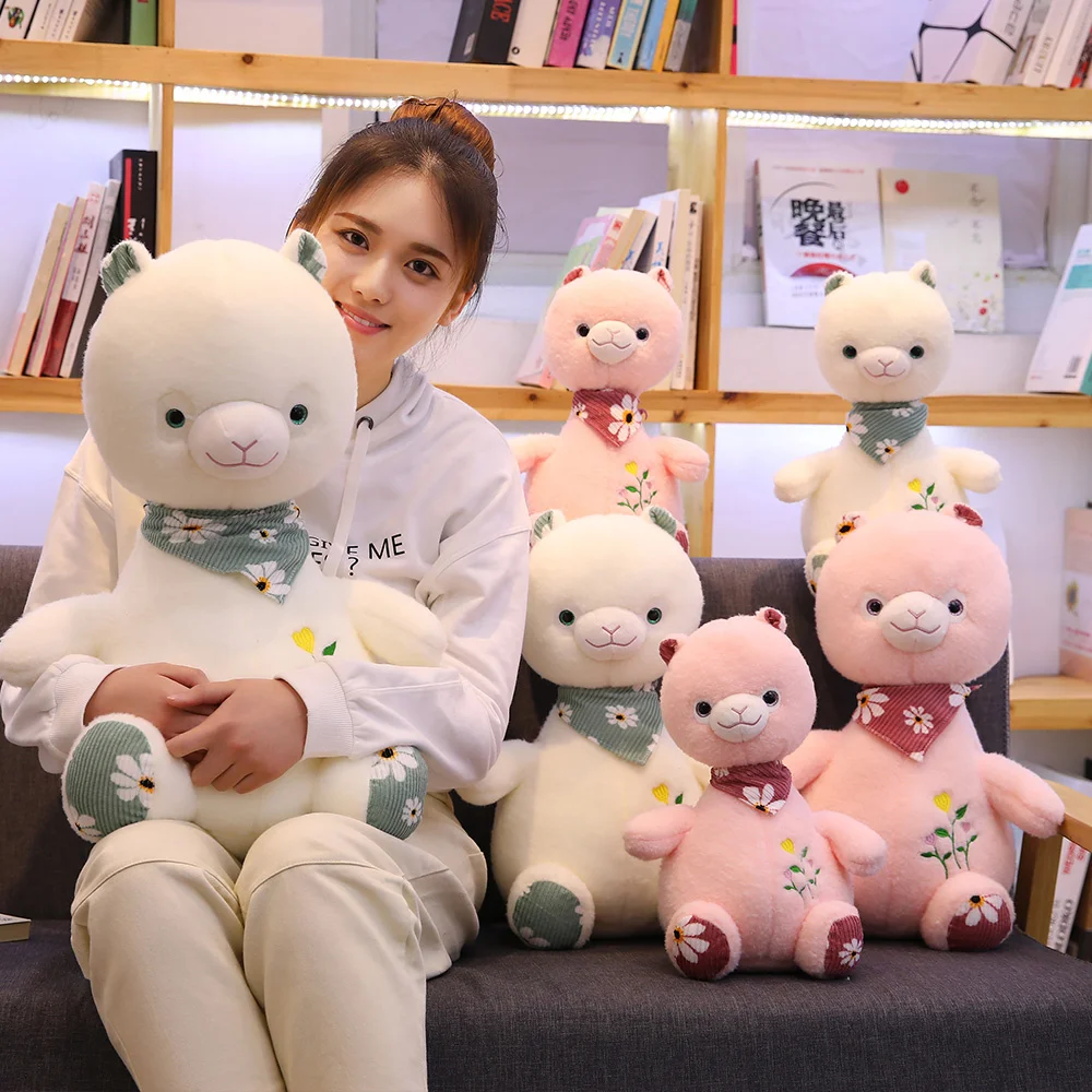 

Dropshipping New Arrival Cute Peluches Alpaca Soft Toy Plushie Llama Doll Stuffed Animals Plush Toys for Baby Children