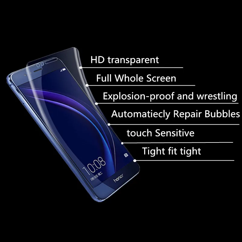 2 шт стекло для Huawei P10 Закаленное протектор экрана ультра тонкий полный клей