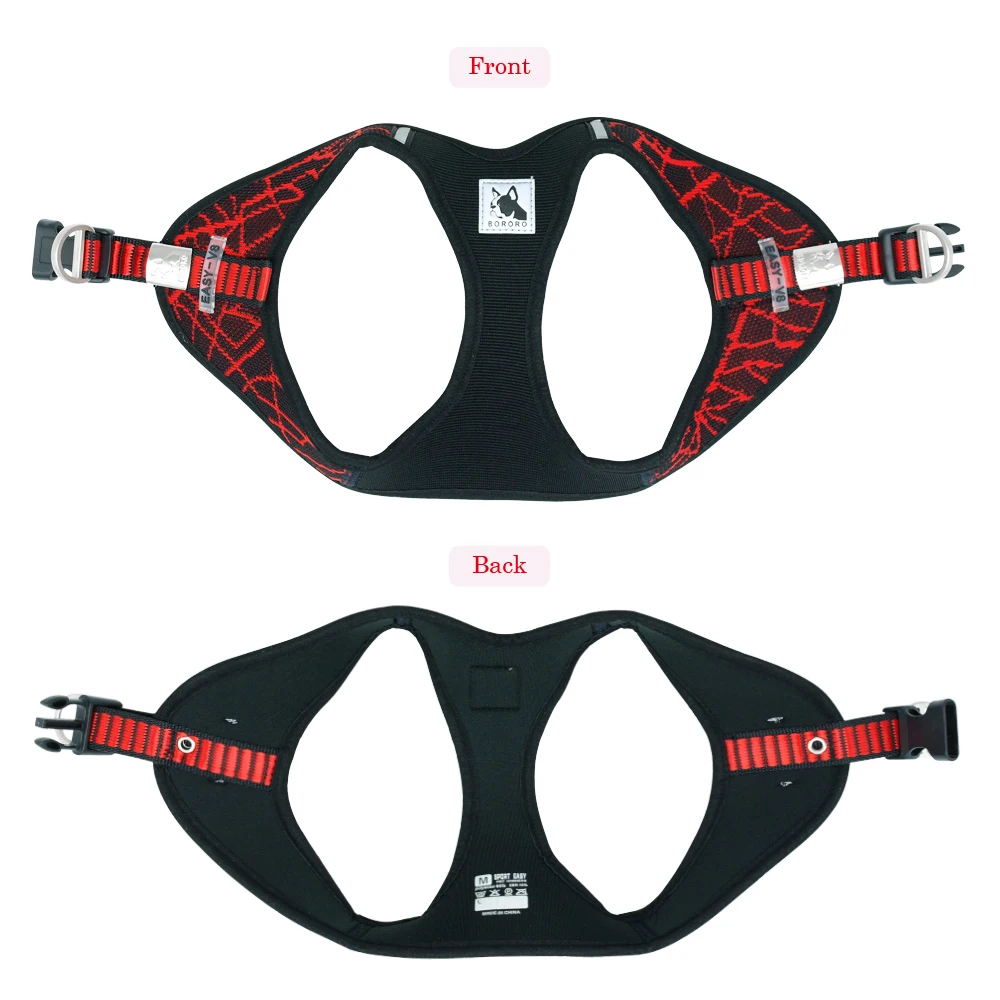 Не тянет дышащий поводок для собак светоотражающий пошаговый жилет нейлоновая