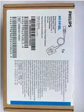 Оригинальный Новый многоразовый импульсный кислородный датчик SpO2 для Philips M1191BL