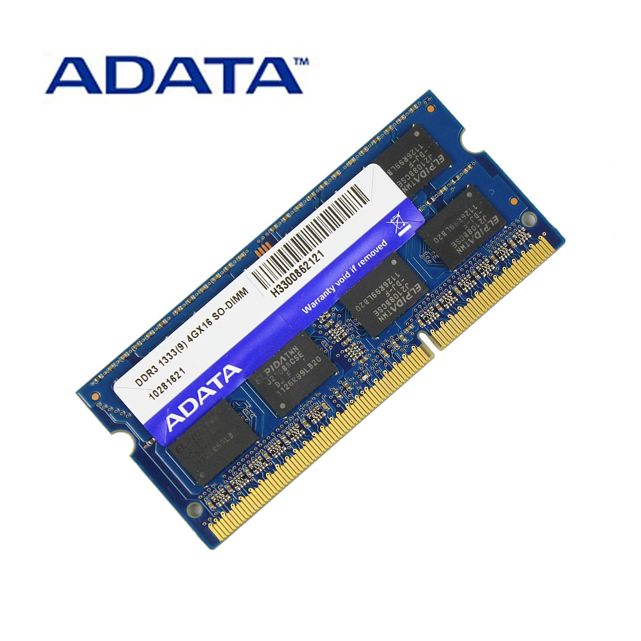 Модуль ОЗУ ADATA DDR3 1,5 в, 2 ГБ, 4 ГБ, 8 ГБ, 1333 МГц, SO-DIMM контактов, 204 контактов, PC3-10600 для ноутбуков Lenovo ThinkPad, SONY, Acer, SAMSUNG, HP