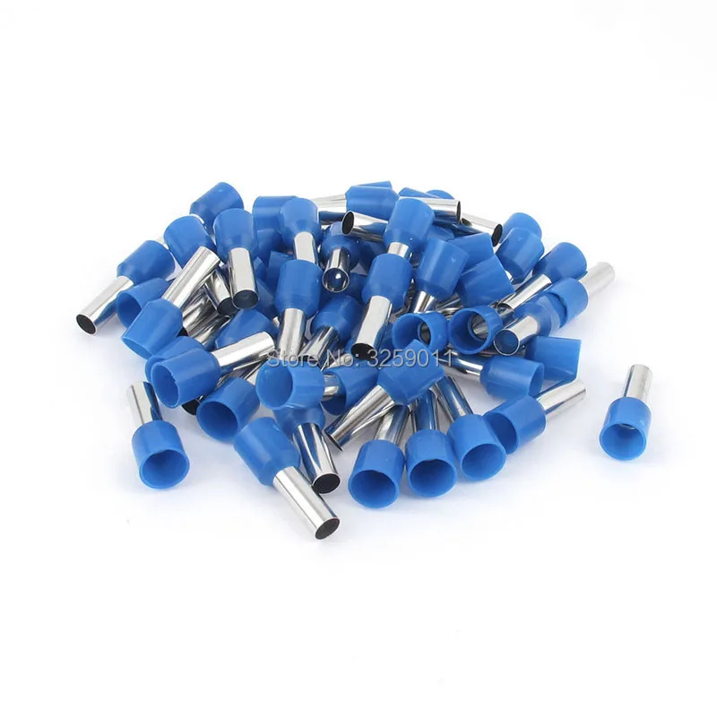 

1000PCS E10-18 Electrical Crimp tubular Pre-Insulating Terminal Block Wire Connector Cable Cord End Ferrule E10-18 AWG 7 10.0mm