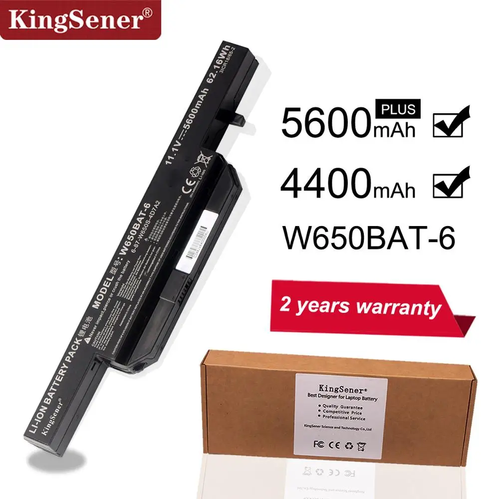 KingSener W650BAT-6 ноутбук Батарея для hasee K610C K650D K750D K570N K710C K590C K750D G150SG G150S G150TC G150MG W650S