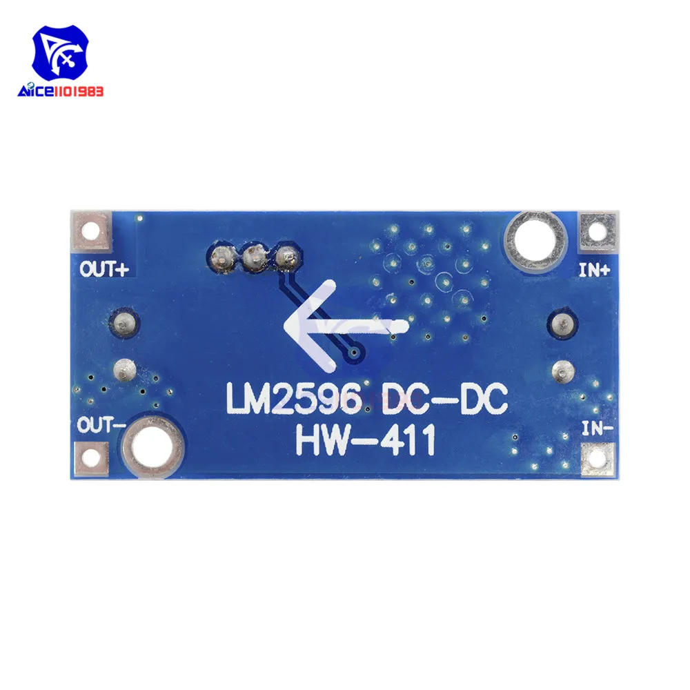 DC 4V 35V 1 23 V 30V 3A понижающий преобразователь модуль LM2596 плата питания выход 150KHz|buck